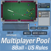Multiplayer 8 Top Bilardo oyunu